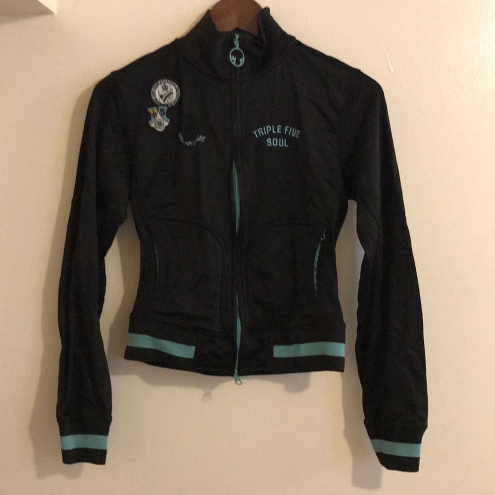 Vintage Triple five soul nylon track jacket